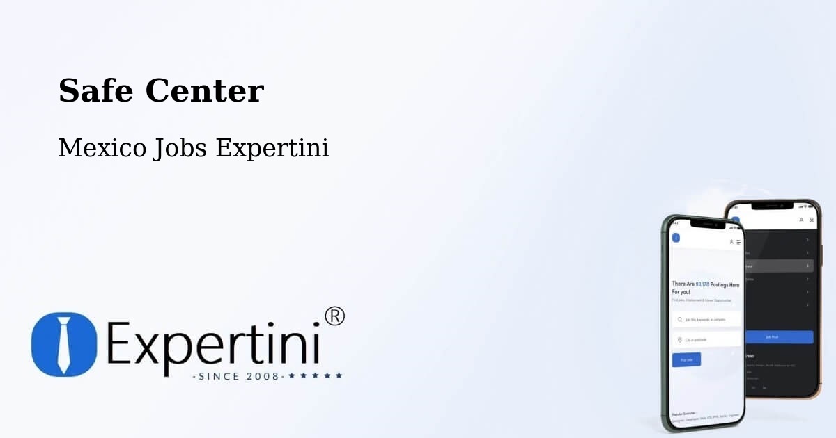 Safety Center – Apaxco De Ocampo - Mexico Jobs Expertini